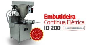 Embutideira contnua ID200: compacta e verstil para fazer salames e linguias